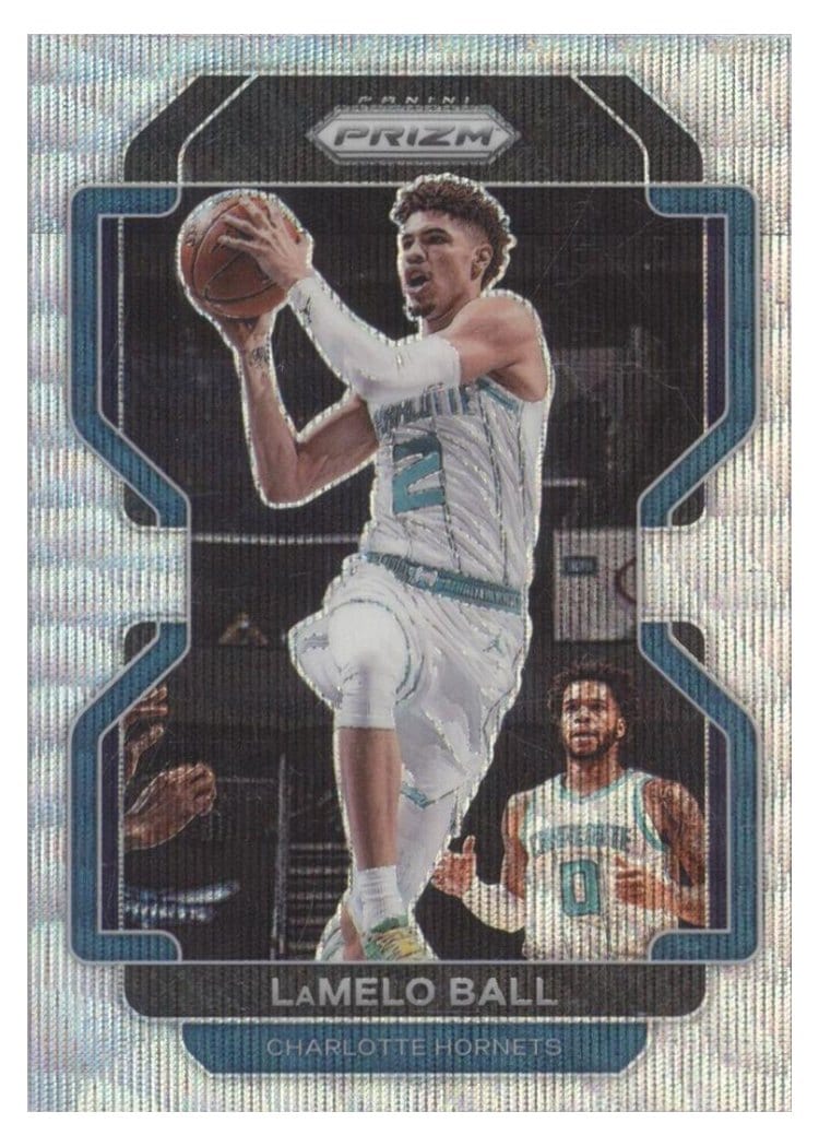 2021-22 Panini Prizm Base Set LaMelo Ball #185 card