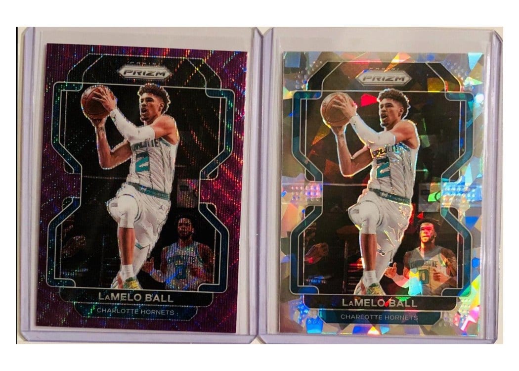2021-22 Panini Prizm Base Set LaMelo Ball #185 card