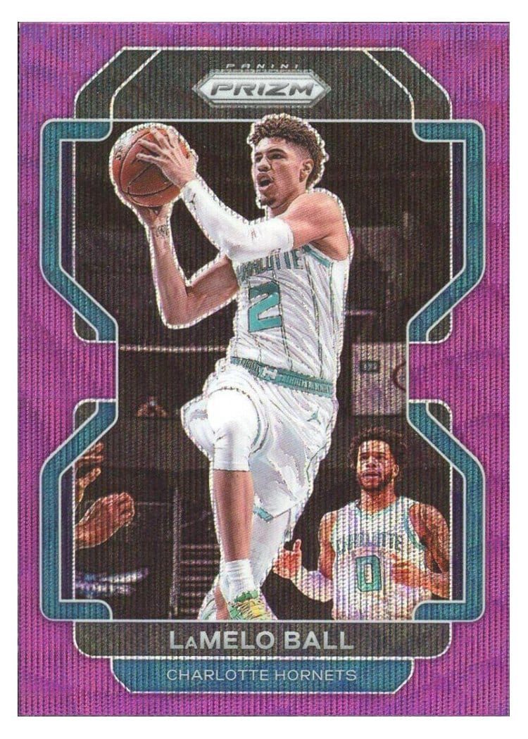 2021-22 Panini Prizm Base Set LaMelo Ball #185 card