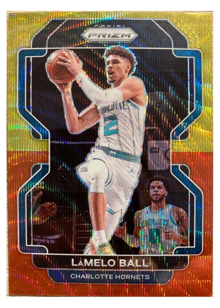 2021-22 Panini Prizm Base Set LaMelo Ball #185 card