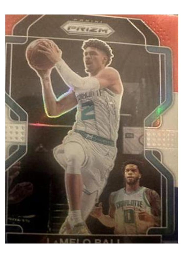2021-22 Panini Prizm Base Set LaMelo Ball #185 card