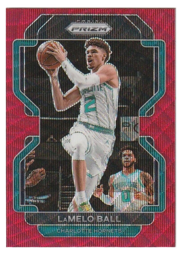 2021-22 Panini Prizm Base Set LaMelo Ball #185 card