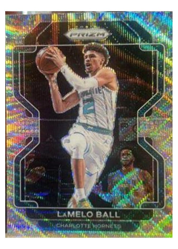 2021-22 Panini Prizm Base Set LaMelo Ball #185 card