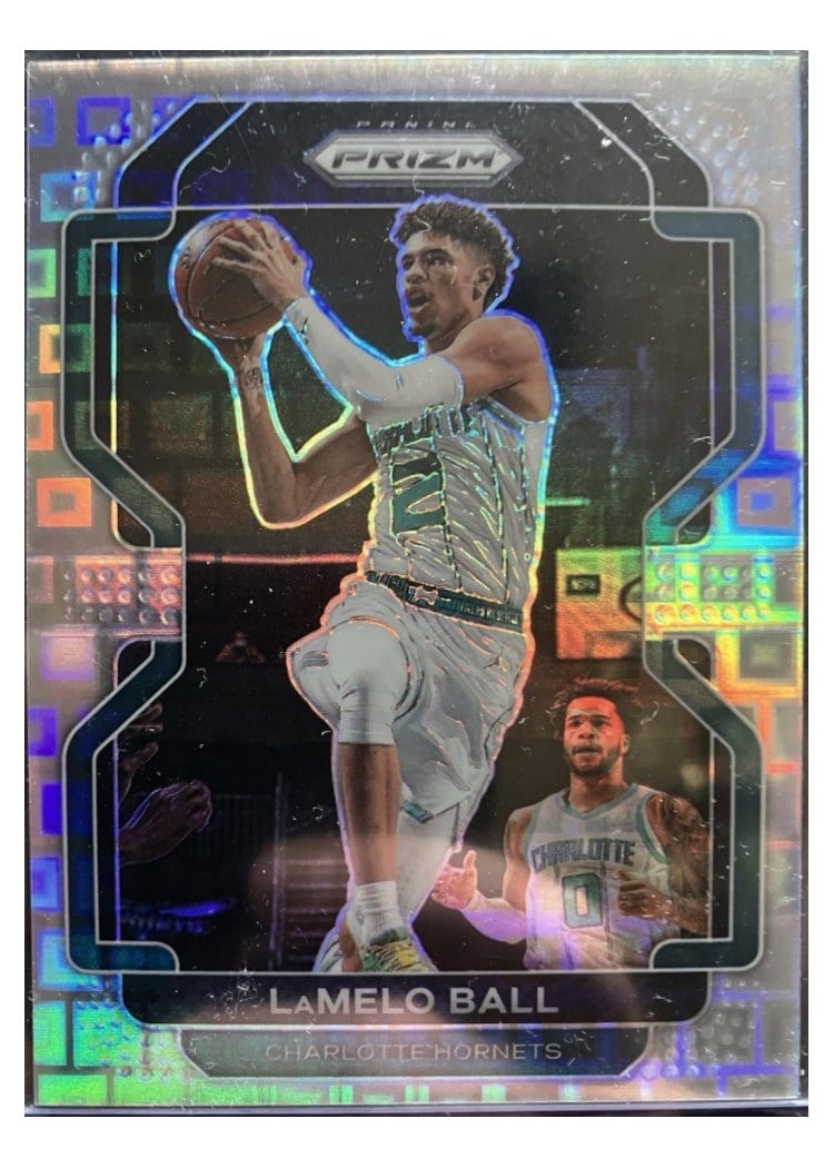 2021-22 Panini Prizm Base Set LaMelo Ball #185 card