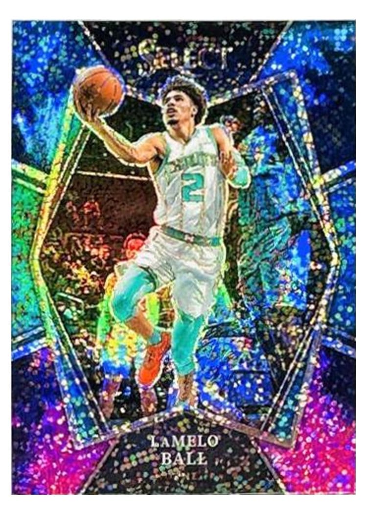 2021-22 Panini Select Base Set LaMelo Ball #185 card