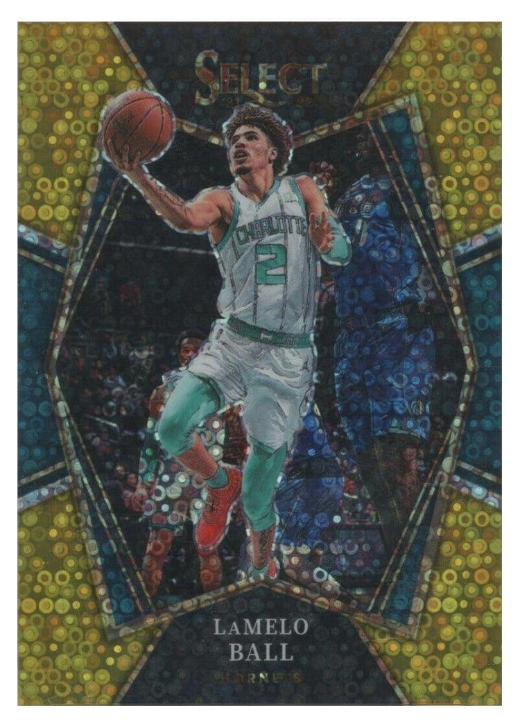 2021-22 Panini Select Base Set LaMelo Ball #185 card