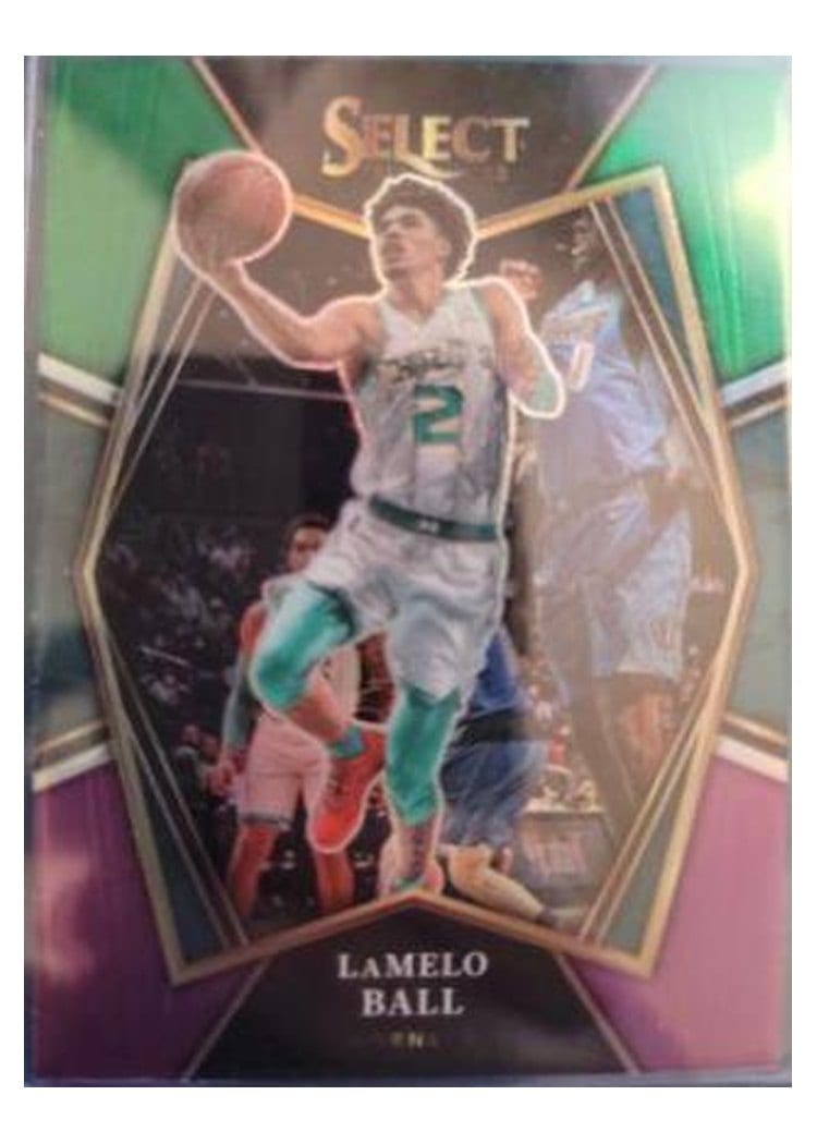 2021-22 Panini Select Base Set LaMelo Ball #185 card