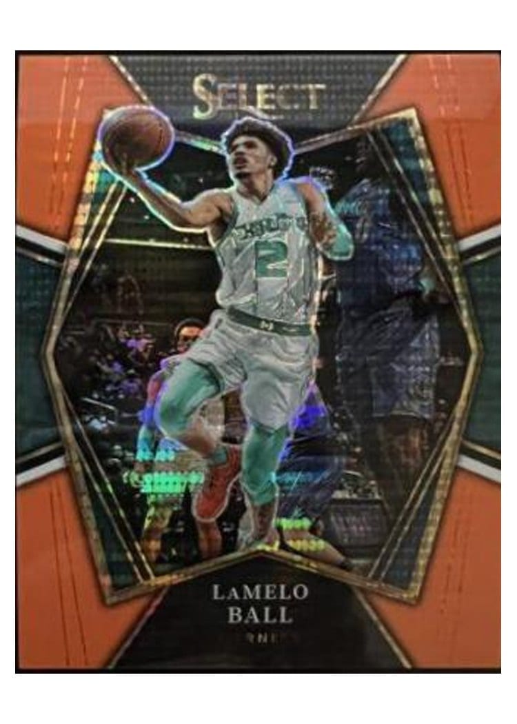 2021-22 Panini Select Base Set LaMelo Ball #185 card