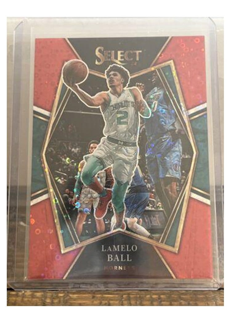 2021-22 Panini Select Base Set LaMelo Ball #185 card