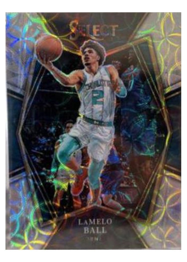 2021-22 Panini Select Base Set LaMelo Ball #185 card