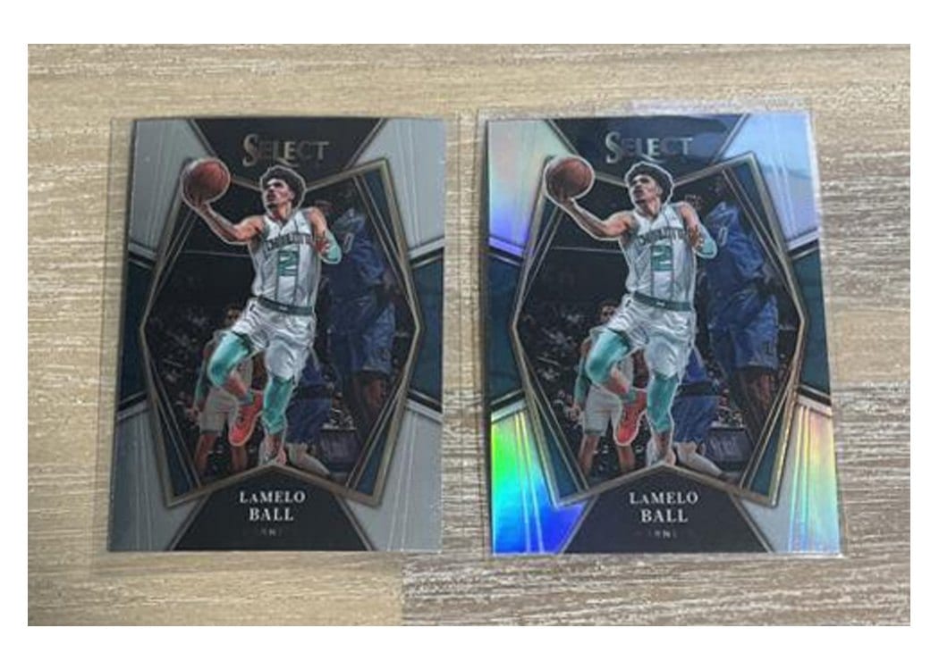 2021-22 Panini Select Base Set LaMelo Ball #185 card