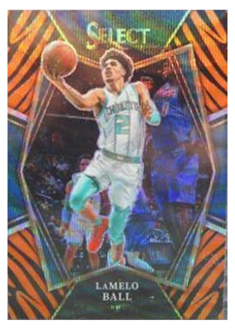 2021-22 Panini Select Base Set LaMelo Ball #185 card