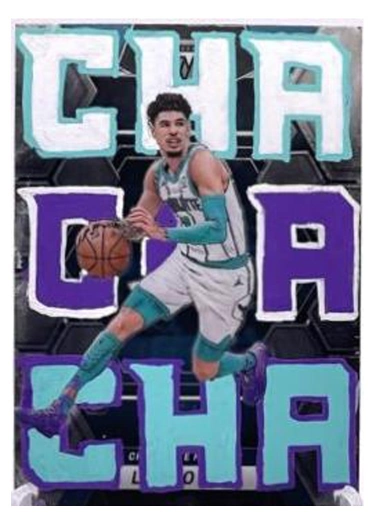 2022-23 Panini Mosaic Base Set LaMelo Ball #151 card