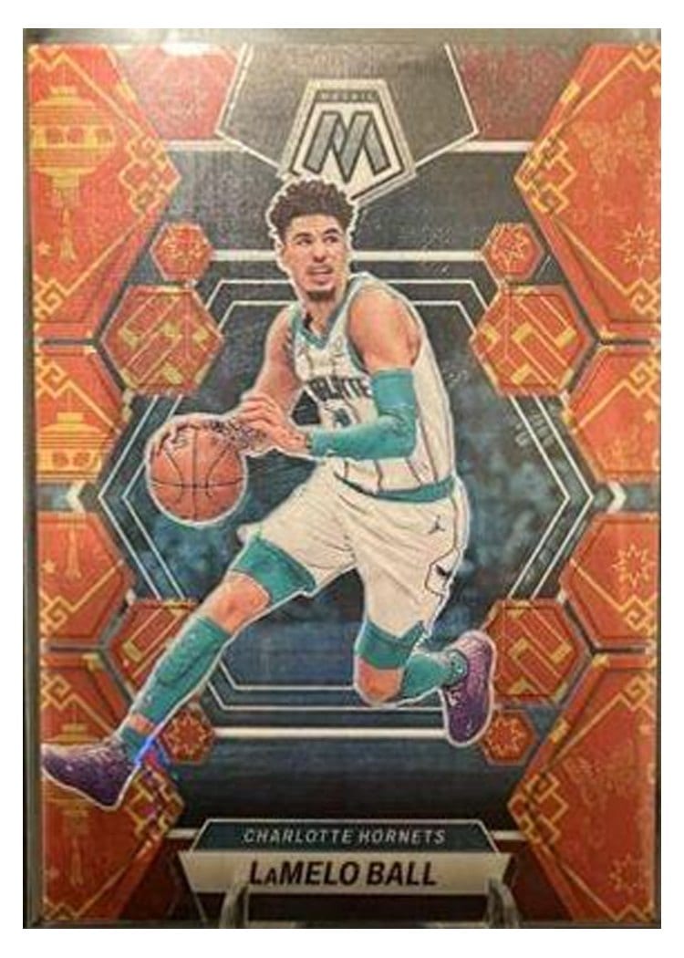 2022-23 Panini Mosaic Base Set LaMelo Ball #151 card