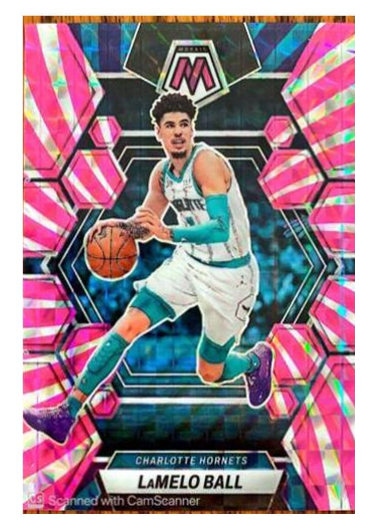 2022-23 Panini Mosaic Base Set LaMelo Ball #151 card