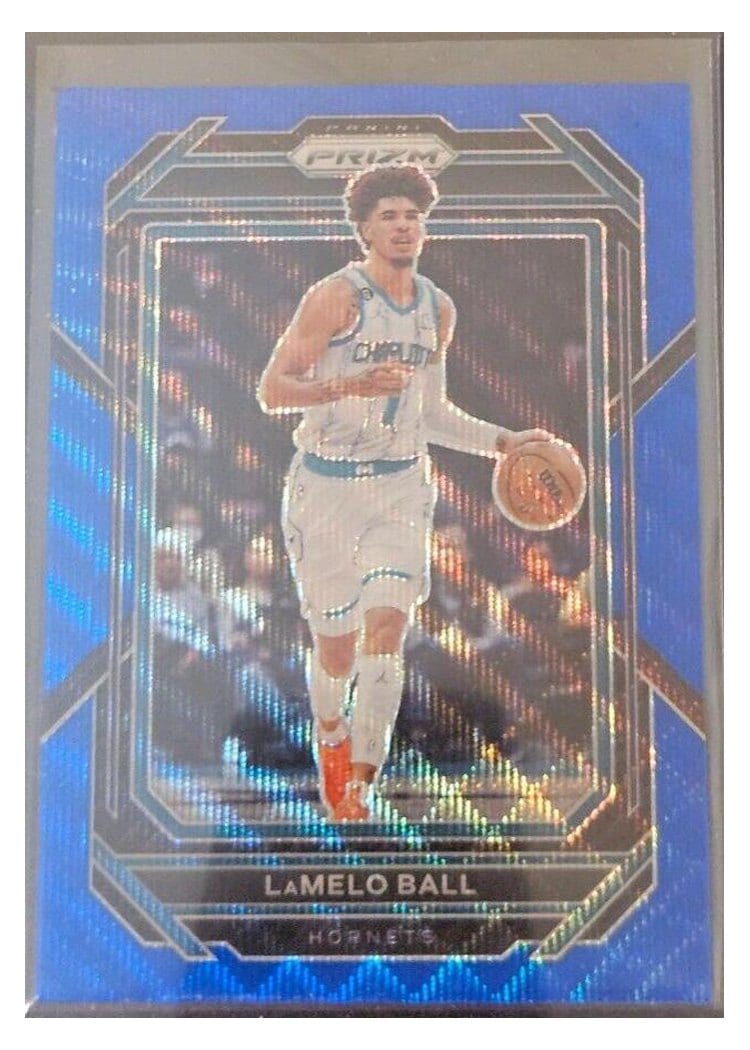 2022-23 Panini Prizm Base Set LaMelo Ball #150 card