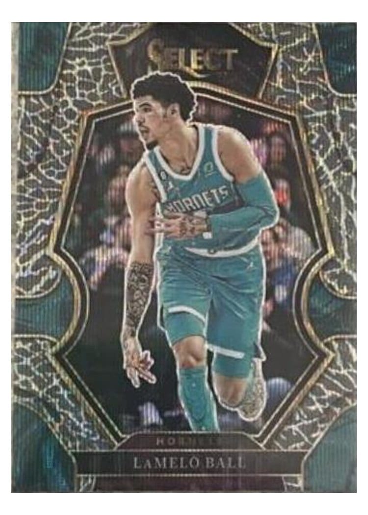 2022-23 Panini Select Base Set LaMelo Ball #141 card