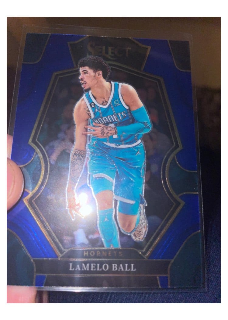 2022-23 Panini Select Base Set LaMelo Ball #141 card