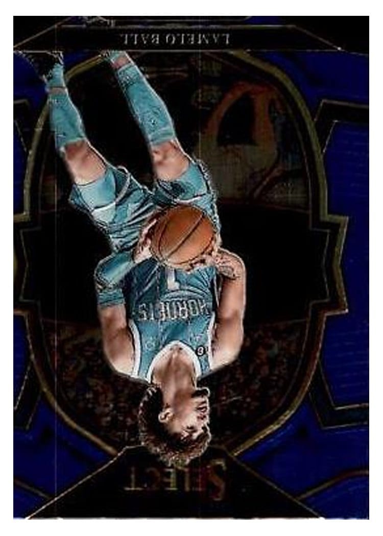 2022 Panini Select LaMelo Ball Blue Retail #41 card