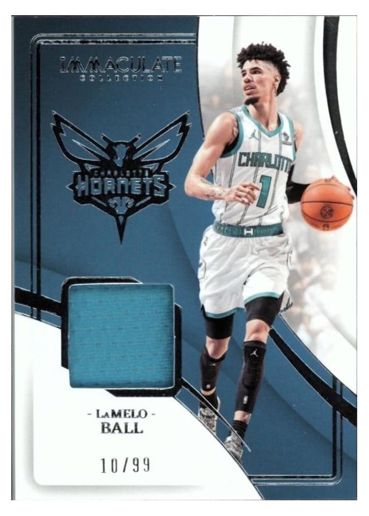 2023-24 Panini Immaculate Collection Materials LaMelo Ball #12 card