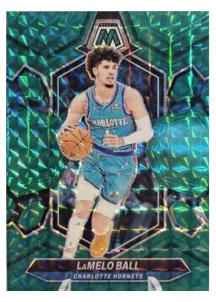 2023-24 Panini Mosaic Base Set LaMelo Ball Teal #122 card
