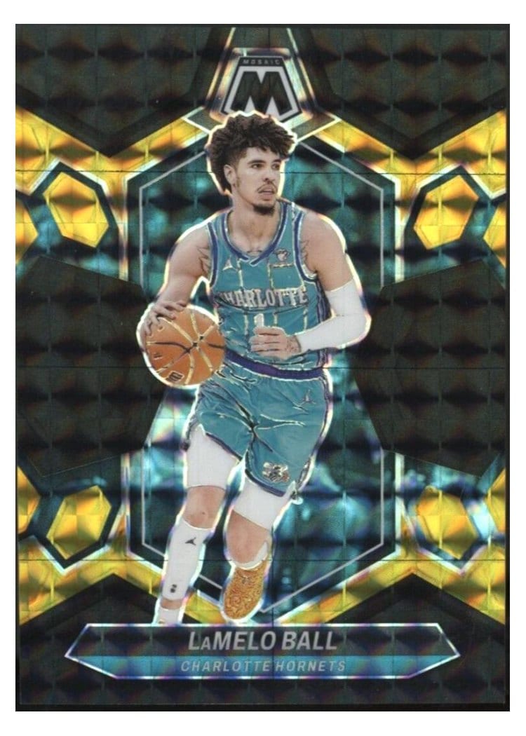 2023-24 Panini Mosaic Base Set LaMelo Ball #122 card