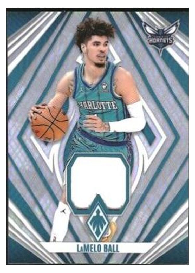 2023-24 Panini Phoenix Veteran Materials LaMelo Ball #VM-LMB card