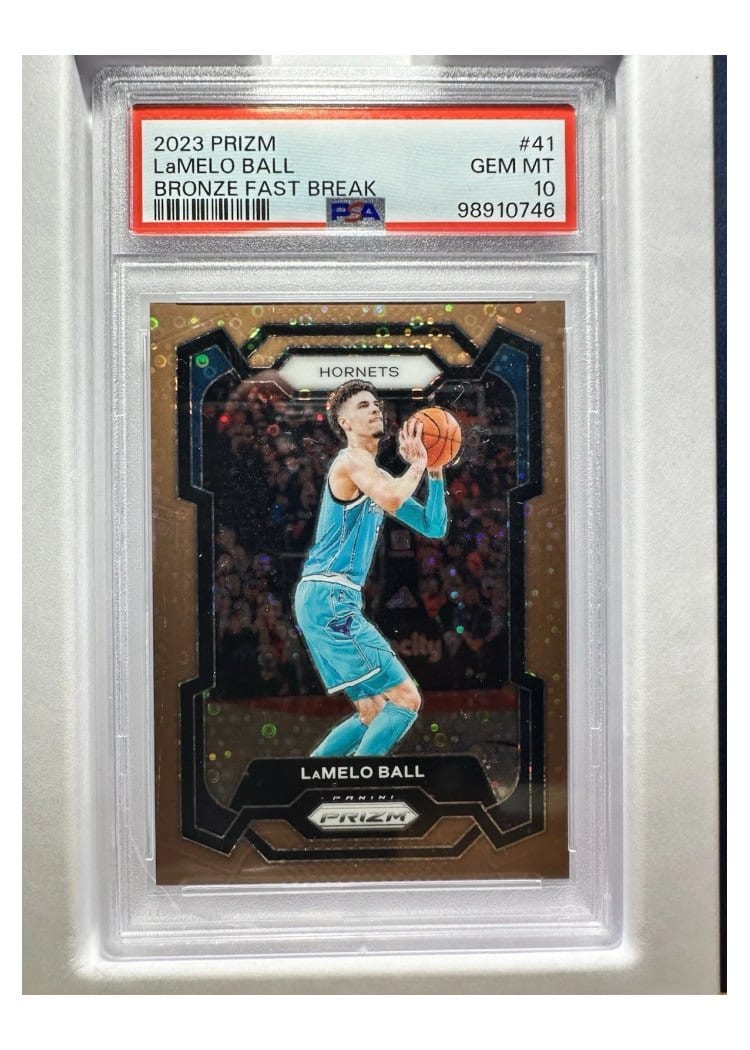 2023-24 Panini Prizm Base Set LaMelo Ball #41 card