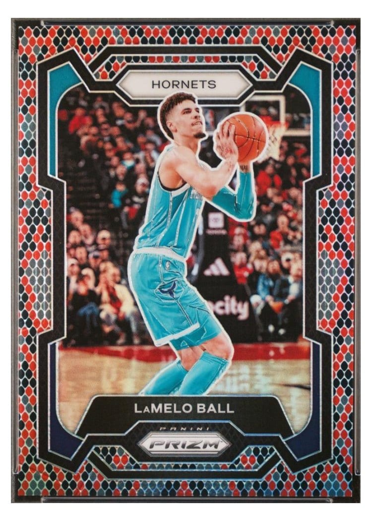 2023-24 Panini Prizm Base Set LaMelo Ball #41 card