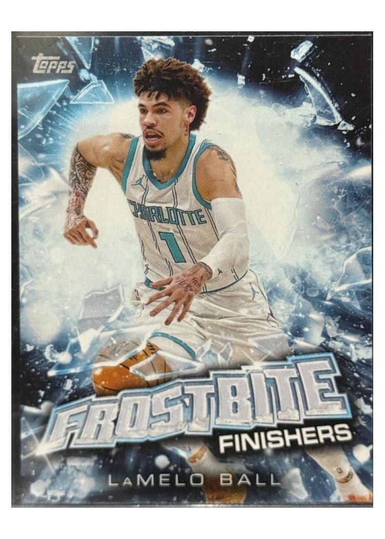 2025-26 Topps Holiday Frostbite Finishers LaMelo Ball #FF-LB card