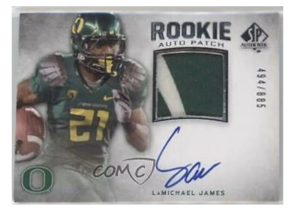 2012 SP Authentic LaMichael James #269 card