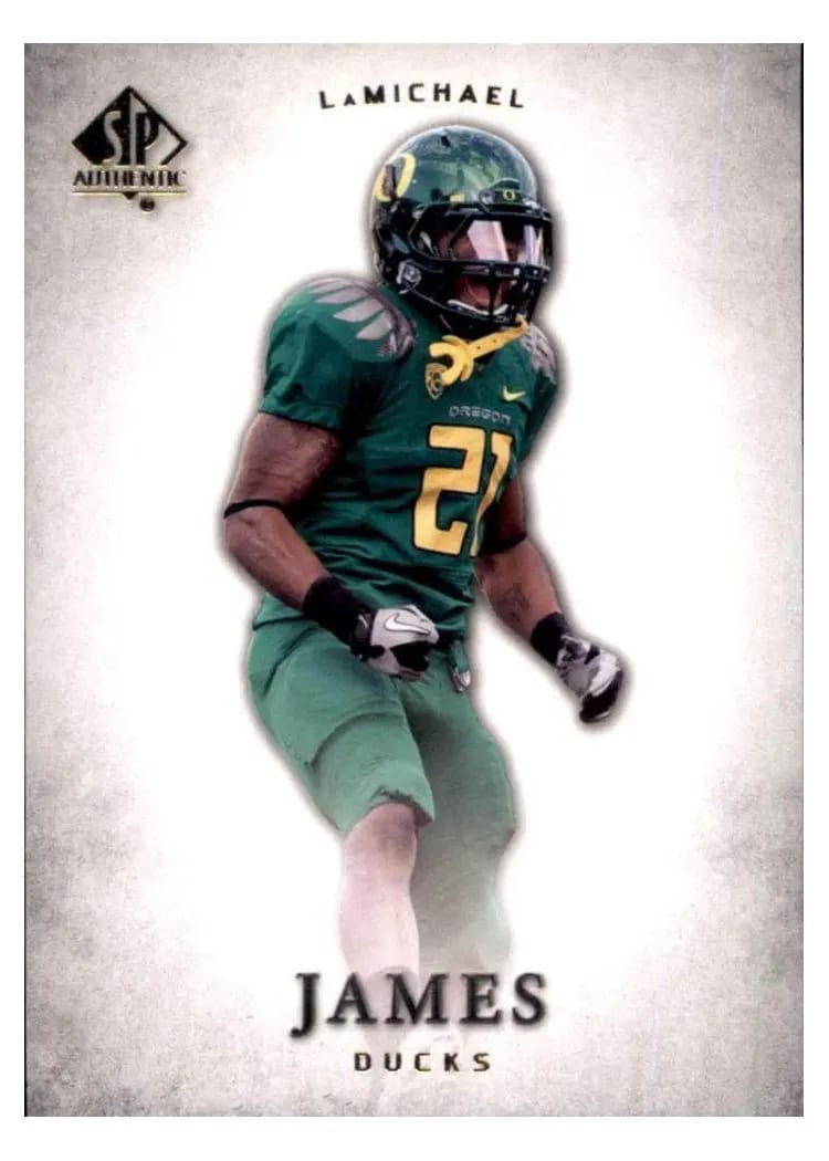 2012 SP Authentic LaMichael James #60 card