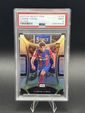 2023 Panini Select FIFA Lamine Yamal #124 card
