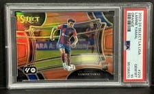 2023 Panini Select La Liga Lamine Yamal Orange #229 card