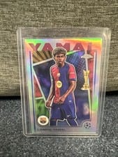 2024 Topps Chrome UEFA Lamine Yamal #27 card