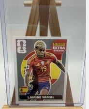 2026 Panini FIFA World Cup Sticker Collection Extra Lamine Yamal Silver card