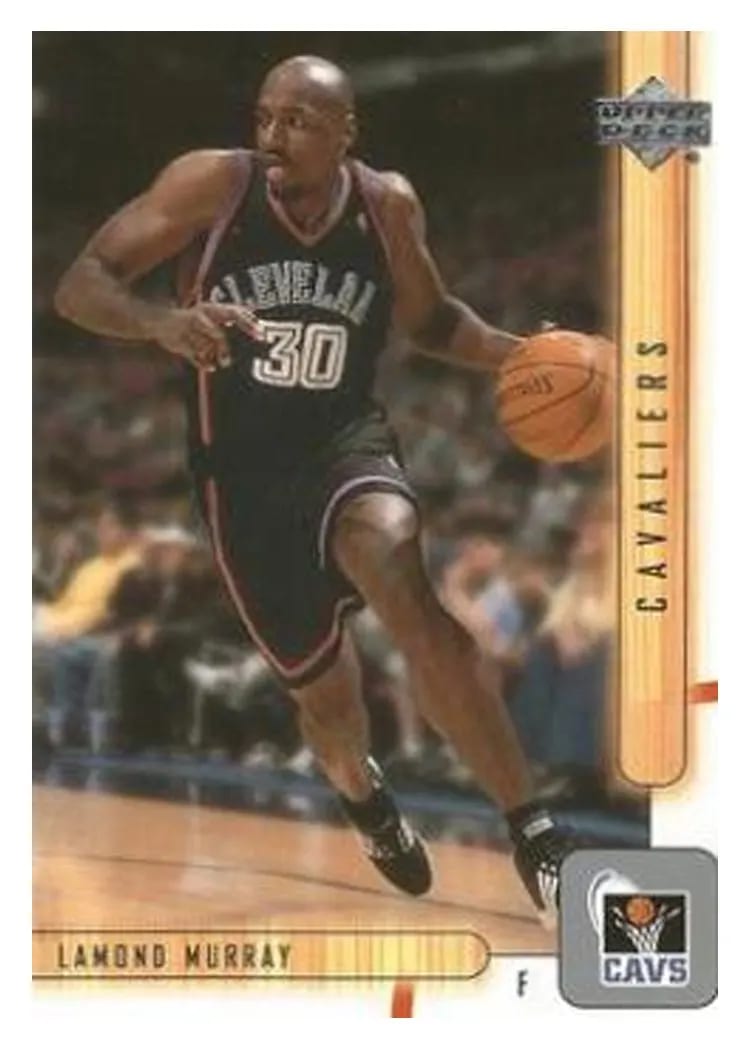 2001 Upper Deck Lamond Murray #25 card