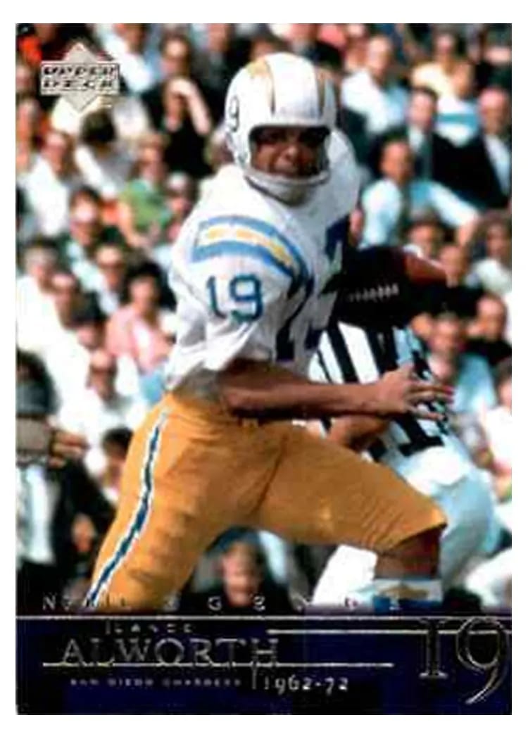 2001 Upper Deck Legends Lance Alworth #71 card
