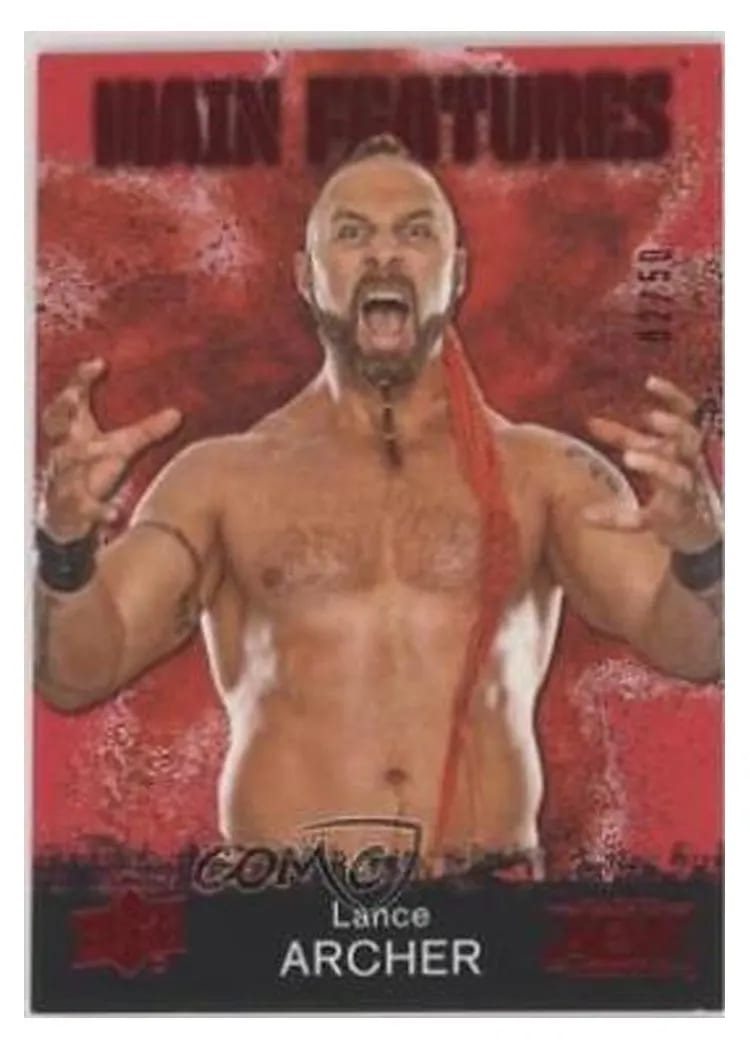 2021 Upper Deck AEW Main Features Lance Archer #MF-3 card