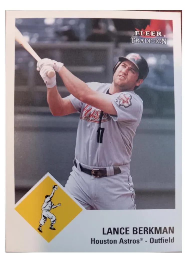 2003 Fleer Tradition Lance Berkman #116 card