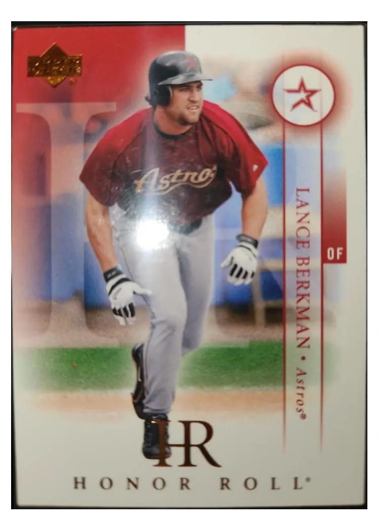 2003 Upper Deck Honor Roll Lance Berkman #66 card