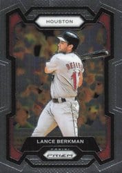 2024 Panini Prizm Base Set Lance Berkman #258 card
