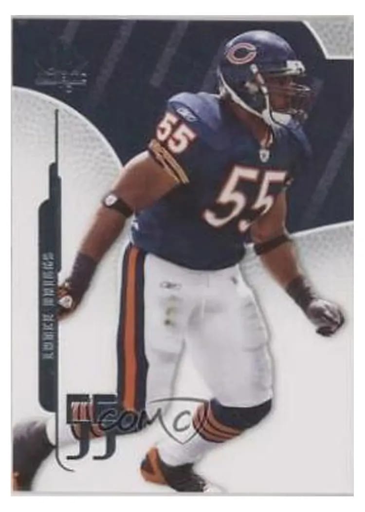 2008 SP Authentic Lance Briggs #65 card