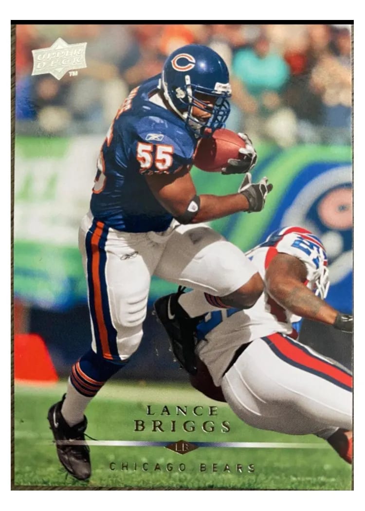 2008 Upper Deck Lance Briggs #27 card