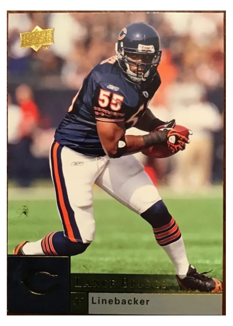 2009 Upper Deck Lance Briggs #39 card