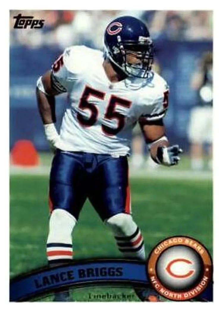 2011 Topps Lance Briggs #5 card