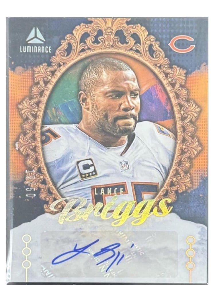 2025 Panini Luminance Portrait Signatures Lance Briggs #4 card