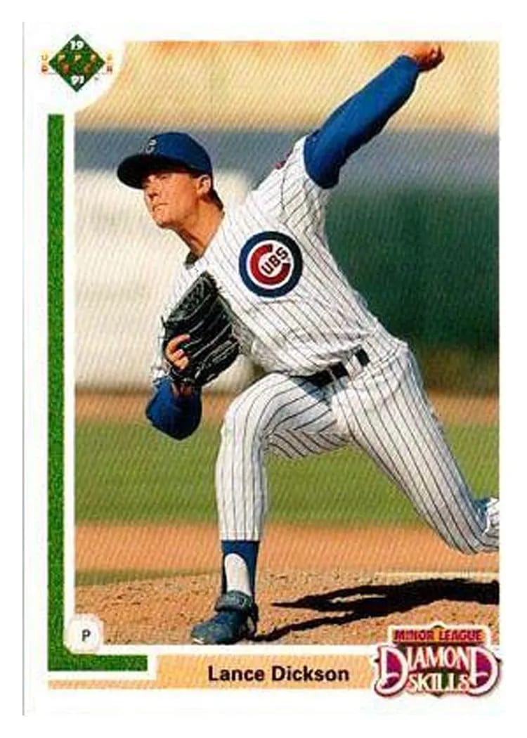 1991 Upper Deck Final Edition Lance Dickson #3F card