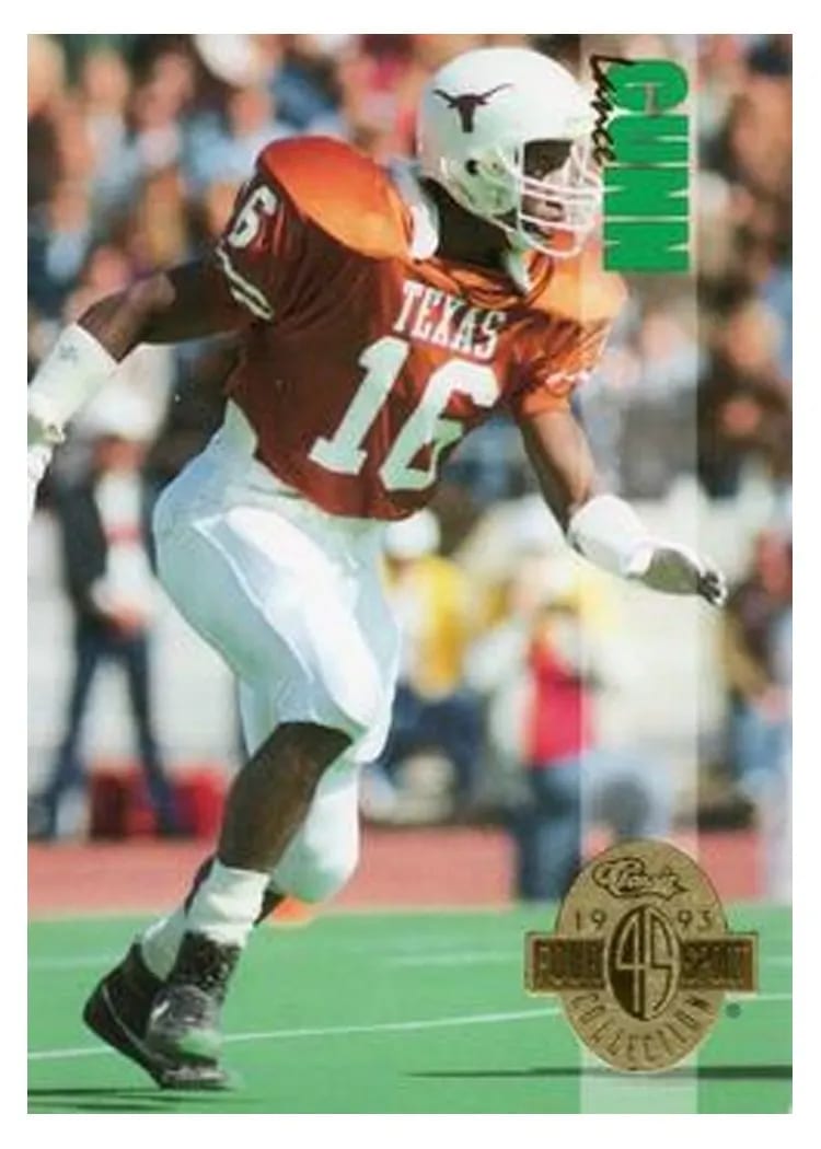 1993 Classic Four Sport Lance Gunn #110 card