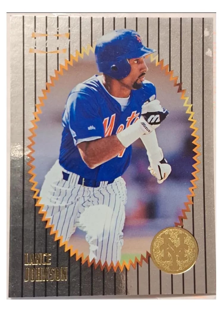 1996 Summit Lance Johnson #9 card